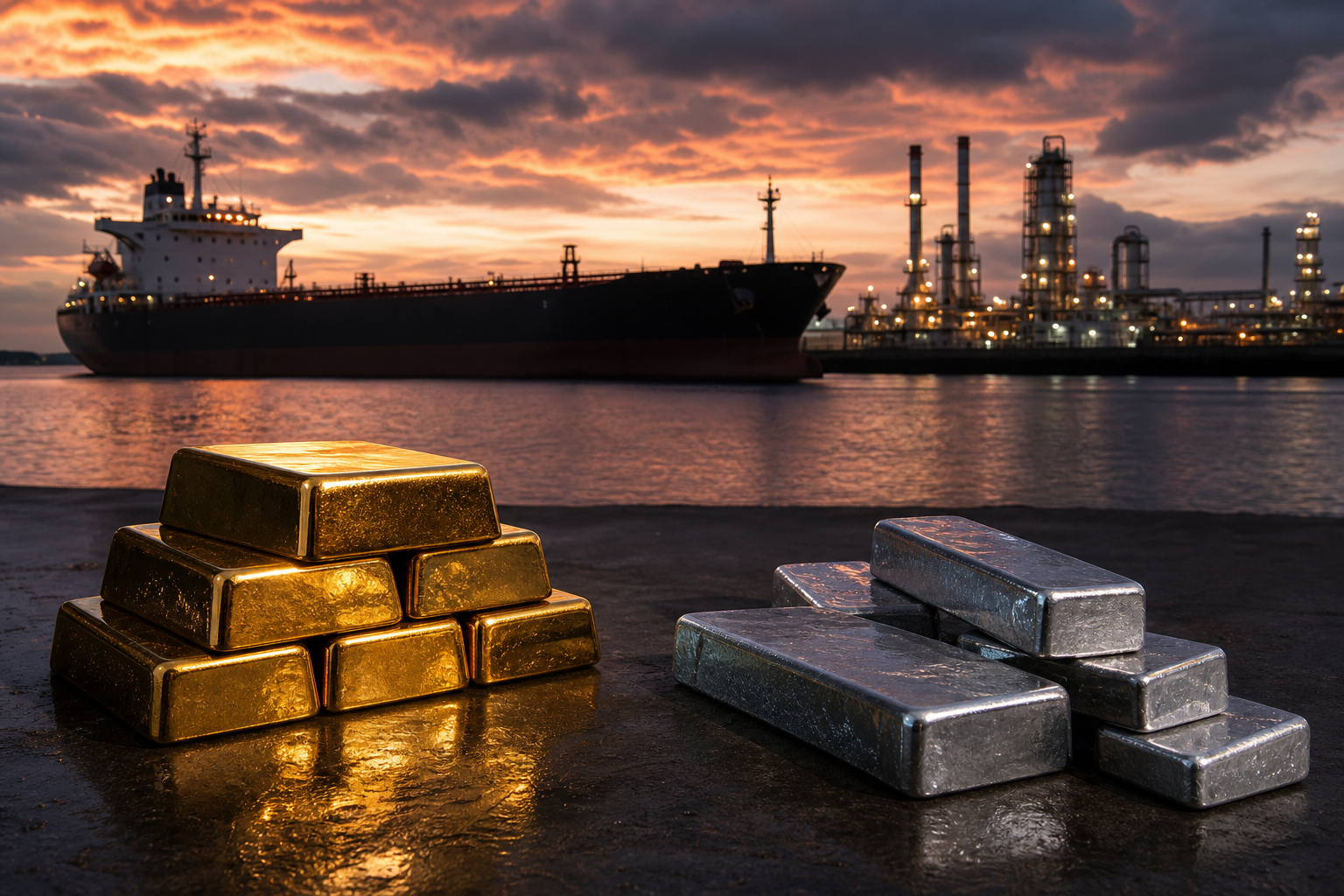 Commodities Deep Dive: Oil Shock and Precious Metals Divergence