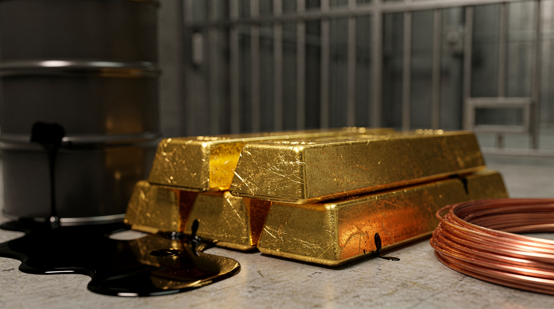 Gold Holds $364 as Oil Collapses 8.7%: The FOMC Binary Driving Commodities This Week
